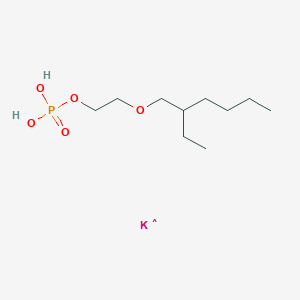 molecular formula C10H23KO5P B12330478 Ethanol,2-[(2-ethylhexyl)oxy]-, dihydrogen phosphate, monopotassium salt (9CI) 