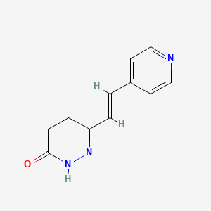 molecular formula C11H11N3O B1233078 Ici 153110 CAS No. 87164-90-7