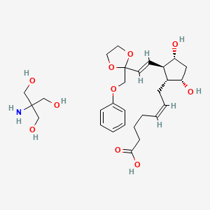 molecular formula C28H43NO10 B1233090 Einecs 278-752-6 CAS No. 77698-96-5