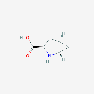 molecular formula C6H9NO2 B12330906 rel-(1R,3R,5R)-2-azabicyclo[3.1.0]hexane-3-carboxylic acid;hydrochloride 