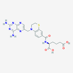 molecular formula C22H24N8O5S B1233103 Unii-new3sxg55F 