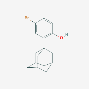molecular formula C16H19BrO B123311 2-(1-Adamantyl)-4-bromophenol CAS No. 104224-68-2