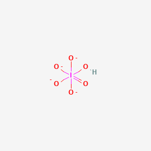 molecular formula HIO6-4 B1233119 Orthoperiodate(4-) 