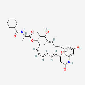 molecular formula C36H50N2O7 B1233131 Trienomycin A CAS No. 98873-83-7