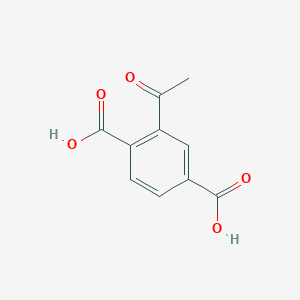 molecular formula C10H8O5 B12331406 2-Acetylterephthalic acid 