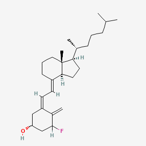 molecular formula C27H43FO B1233145 1-Fluorovitamin D3 CAS No. 69879-46-5