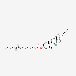 molecular formula C41H70O2 B1233148 Cholesteryl myristoleate CAS No. 29193-93-9