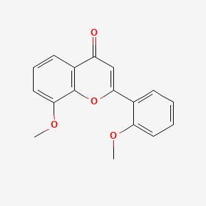 molecular formula C17H14O4 B1233162 8,2'-Dimethoxyflavone CAS No. 115713-42-3