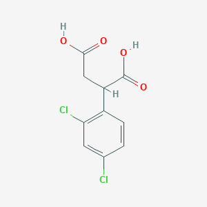 molecular formula C10H8Cl2O4 B012332 2-(2,4-Dichlorophenyl)succinic acid CAS No. 103754-45-6