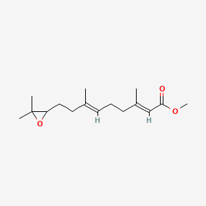 molecular formula C16H26O3 B1233202 (Rac)-Juvenile Hormone III-d3 CAS No. 5255-04-9