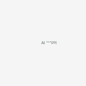 molecular formula Al B1233235 Aluminum, isotope of mass 29 CAS No. 14867-31-3
