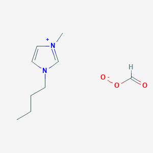 molecular formula C9H16N2O3 B12332361 3-Butyl-1-methylimidazolium bicarbonate 