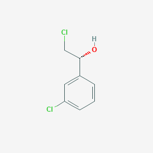 molecular formula C8H8Cl2O B123324 (R)-2-Chloro-1-(3-chlorophenyl)ethanol CAS No. 142763-10-8