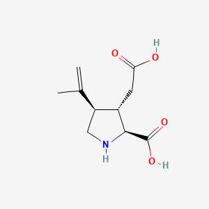 molecular formula C10H15NO4 B1233265 alpha-Allokainic acid CAS No. 4071-39-0