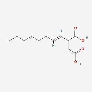 molecular formula C12H20O4 B12332674 Octenylsuccinic acid CAS No. 171599-76-1