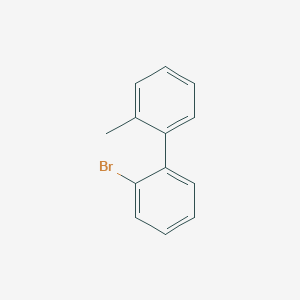 molecular formula C13H11Br B12332762 1,1'-Biphenyl, 2-bromo-2'-methyl- 