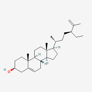 molecular formula C29H48O B1233290 5,25-Stigmastadienol CAS No. 2364-23-0