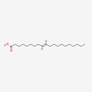 molecular formula C20H38O2 B1233295 Gadelaidic acid CAS No. 506-31-0