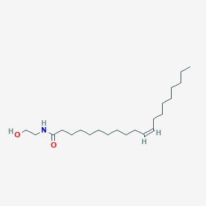 molecular formula C22H43NO2 B1233362 (Z)-N-(2-hydroxyethyl)icos-11-enamide 
