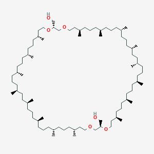 molecular formula C86H172O6 B1233393 Caldarchaeol 