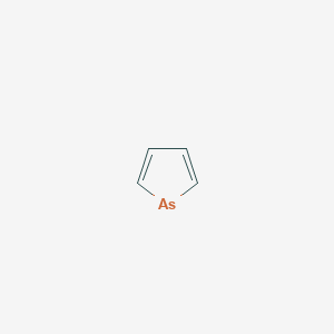 molecular formula C4H4As B1233406 Arsole CAS No. 287-77-4