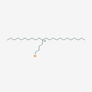 molecular formula C27H55Br B12334134 11-(4-Bromobutyl)tricosane 