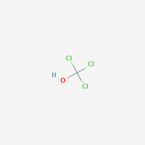 molecular formula CHCl3O B1233427 Trichloromethanol CAS No. 35911-92-3