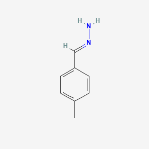 molecular formula C8H10N2 B12334346 4-Methylbenzaldehyde hydrazone 