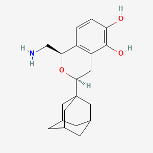 molecular formula C20H27NO3 B1233435 A-77636 CAS No. 778546-51-3