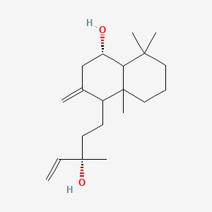 molecular formula C20H34O2 B1233437 Larixol 