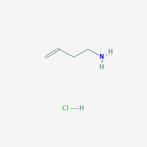 molecular formula C4H10ClN B123349 3-Butenylamine hydrochloride CAS No. 17875-18-2