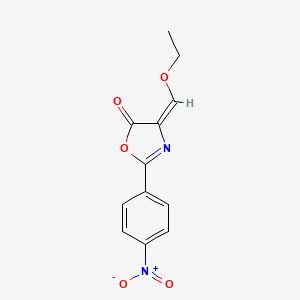 2-(p-Nitrophenyl)-4-ethoxymethyleneoxazol-5-one