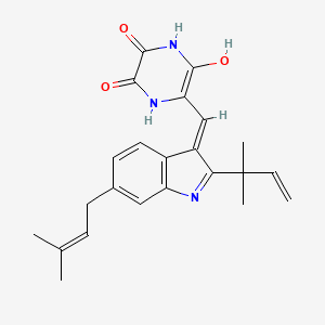 molecular formula C23H25N3O3 B12335001 Neoechinulin CAS No. 25644-25-1