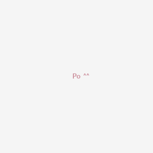molecular formula Po B1233502 Polonium CAS No. 7440-08-6