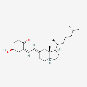 molecular formula C26H42O2 B1233511 10-Ketovitamin D3 CAS No. 95480-84-5