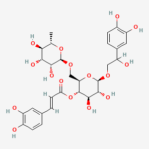 molecular formula C29H36O16 B1233519 Suspensaside CAS No. 84213-44-5