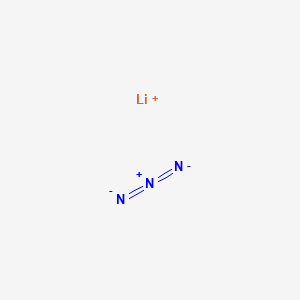 molecular formula LiN₃ B123352 Lithium azide CAS No. 19597-69-4