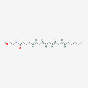 molecular formula C22H37NO2 B1233531 Anandamide 