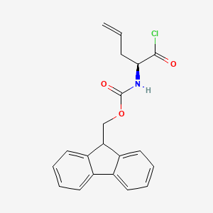 molecular formula C20H18ClNO3 B12335381 (9H-Fluoren-9-yl)methyl allyl(2-chloro-2-oxoethyl)carbamate 