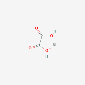 molecular formula C2H2NiO4 B12335389 Nickel oxalate dihydrate CAS No. 20543-06-0