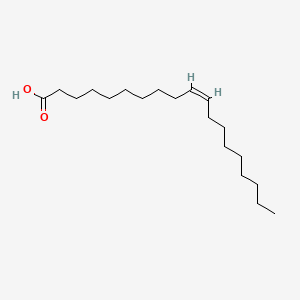 molecular formula C19H36O2 B1233547 10-Nonadecenoic Acid CAS No. 67228-95-9