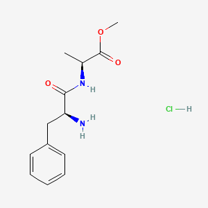 molecular formula C13H19ClN2O3 B12335624 H-Phe-ala-ome hcl 