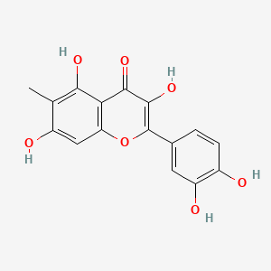 molecular formula C16H12O7 B1233565 Pinoquercetin CAS No. 491-49-6