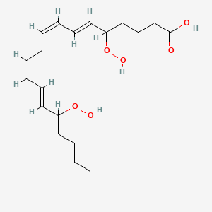 molecular formula C20H32O6 B1233571 5,15-diHPETE 