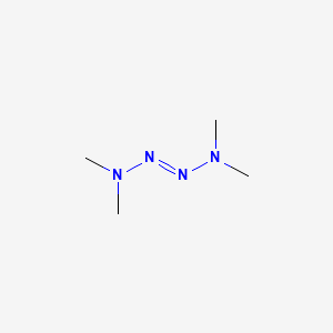 molecular formula C4H12N4 B1233591 Tetramethyl-2-tetrazene CAS No. 6130-87-6