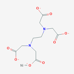 molecular formula C10H12N2NiO8-2 B1233605 Ethylenediaminetetraacetatonickelate(2-) 