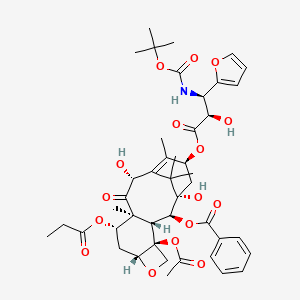 molecular formula C44H55NO16 B1233610 Milataxel CAS No. 352425-37-7