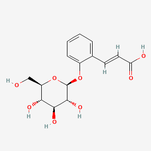 molecular formula C15H18O8 B1233622 Melilotoside CAS No. 618-67-7