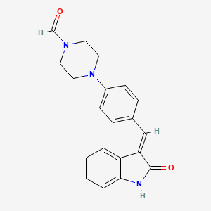 3-[4-(1-Formylpiperazin-4-yl)benzylidenyl]-2-indolinone