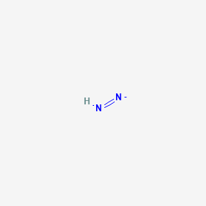 molecular formula HN2- B1233639 Diazenide 